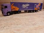 Lion toys DAF 95 Spacecab Milka, Hobby en Vrije tijd, Modelauto's | 1:50, Ophalen of Verzenden, Zo goed als nieuw, Bus of Vrachtwagen