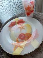 Plastic Borden en Bekers - 6 stuks, Overige materialen, Ophalen of Verzenden, Zo goed als nieuw, Bord(en)