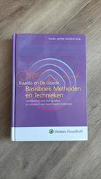 D.B. Baarda - Basisboek Methoden en technieken, D.B. Baarda; M.P.M. de Goede, Ophalen of Verzenden, Zo goed als nieuw, Bouwkunde