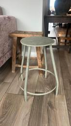 Stoer industrieel krukje, Ophalen, Zo goed als nieuw, Hout