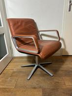 2 prachtige vintage Wilkhahn Delta 2000 stoelen jaren 60, Huis en Inrichting, Stoelen, Twee, Leer, Ophalen of Verzenden, Gebruikt