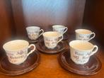 Kronester Bavaria Kop en Schotel Set (6x), Gebruikt, Ophalen of Verzenden, Overige stijlen, Kop(pen) en/of Schotel(s)