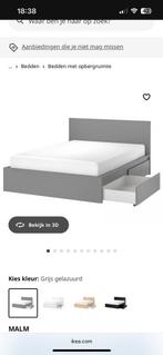 Malma bed ikea, Huis en Inrichting, Ophalen, 90 cm, Eenpersoons, Wit