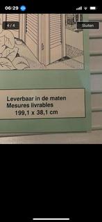 Lameldeuren - Vouwdeuren - 199x38cm, Ophalen, Minder dan 80 cm, Binnendeur, Zo goed als nieuw