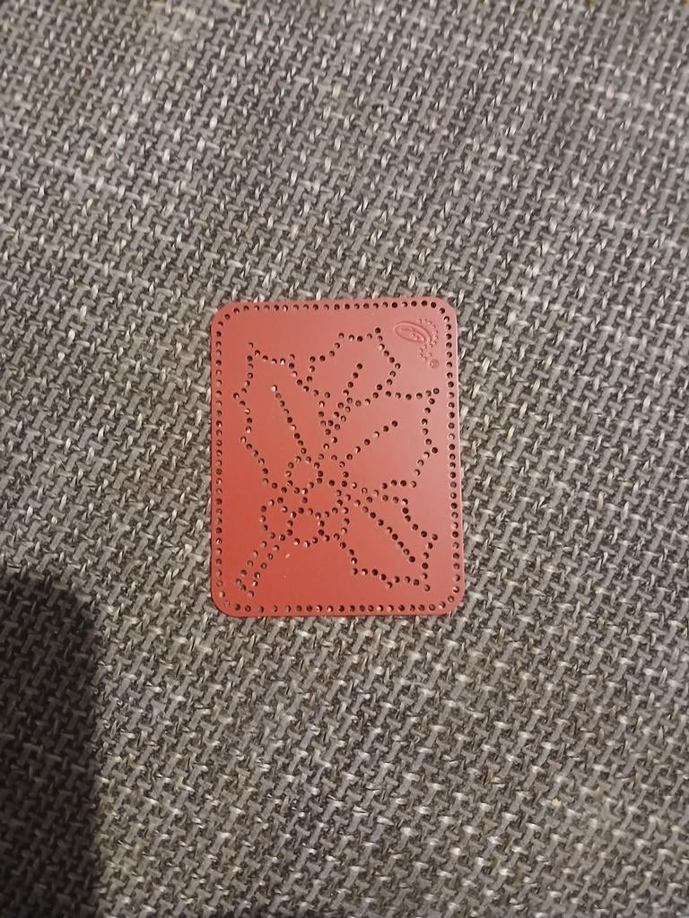 Sizzix Mal - Kerst Hulst Design, Hobby en Vrije tijd, Scrapbooking, Ophalen of Verzenden, Nieuw, Frame of Mal, Sizzix