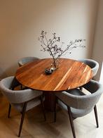 NOUS Living Jaime ronde eettafel - z.g.a.n., Huis en Inrichting, Ophalen, 100 tot 150 cm, Rond, Zo goed als nieuw