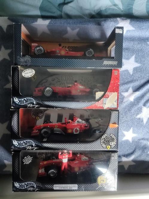 Michael Schumacher schaalmodellen 1:18 Ferrari Marlboro, Verzamelen, Automerken, Motoren en Formule 1, Zo goed als nieuw, Formule 1