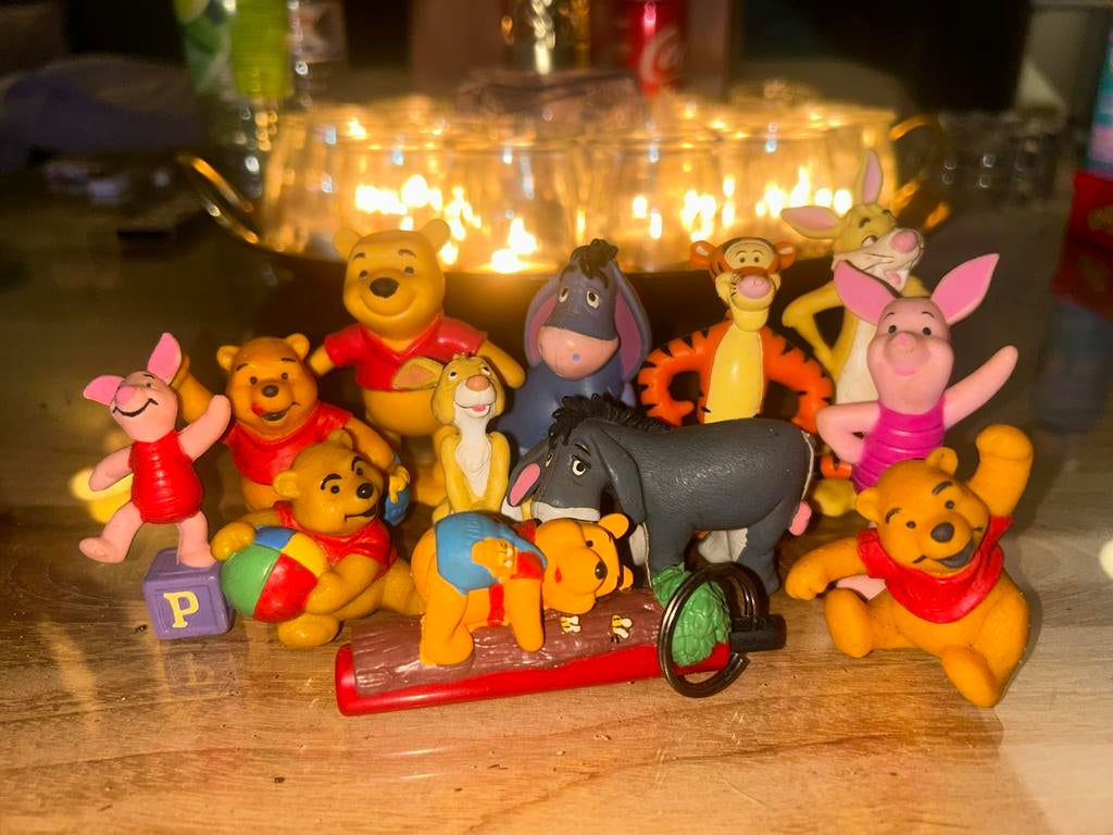 Vintage Winnie de Poeh Walt Disney Figuren, Ophalen of Verzenden, Gebruikt, Overige typen