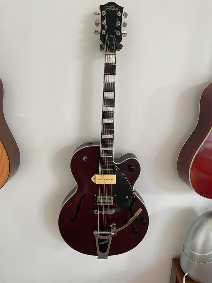 Gretsch G2420T/MDWN SAT Hollow Body Gitaar, Muziek en Instrumenten, Snaarinstrumenten | Gitaren | Elektrisch, Gebruikt, Hollow body