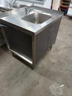 Spoeltafel 95x80x95 cm hoekopstelling, Huis en Inrichting, Keuken | Keukenelementen, Ophalen, Gebruikt, 25 tot 50 cm, Minder dan 100 cm