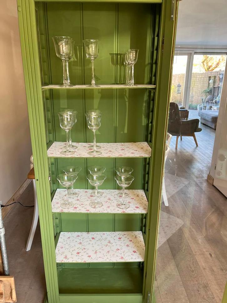 Vintage Servieskast - Prachtig Opgeknapt!, Huis en Inrichting, Kasten | Dressoirs, Zo goed als nieuw, 50 tot 100 cm, 25 tot 50 cm