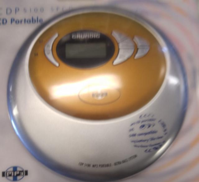 Grundig CDP5100 discman, Audio, Tv en Foto, Walkmans, Discmans en Minidiscspelers, Ophalen of Verzenden, Discman