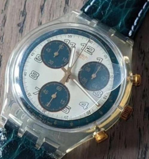 vitage Swatch Chrono SCK 109 Businessklasse, Sieraden, Tassen en Uiterlijk, Horloges | Antiek, Polshorloge, Overige merken, Overige materialen