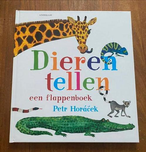 Petr Horácek - Dieren tellen, een flappenboek, telboek 2012, Boeken, Prentenboeken en Plaatjesalbums, Nieuw, Prentenboek, Ophalen of Verzenden