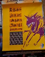 Rolling Stones Urban Jungle 1990 Poster, Ophalen of Verzenden, A1 t/m A3, Muziek, Rechthoekig Staand