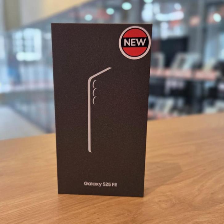 Samsung Galaxy  S25 FE 128 GB Zwart | Nieuw, Telecommunicatie, Mobiele telefoons | Samsung, Gebruikt