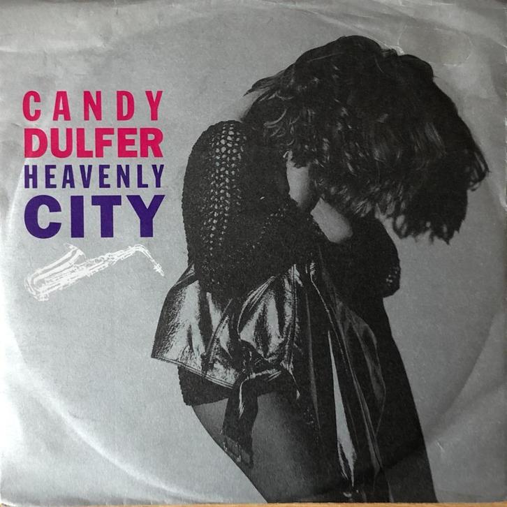 1990    Candy Dulfer   Heavenly City       , Cd's en Dvd's, Vinyl Singles, Zo goed als nieuw, Single, Pop, 7 inch, Verzenden