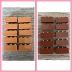 10x lego basis blokjes 1x3 bruin (7) en licht bruin (4), Ophalen of Verzenden, Nieuw, Losse stenen, Lego