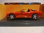 Chevrolet Corvette Targa red 2003 anniversary ERTL 1:18 KRD, Ophalen of Verzenden, Zo goed als nieuw, Auto, ERTL