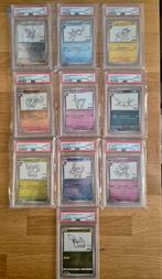 Pokemon - Yu Nagaba - Complete set in PSA 10, Hobby en Vrije tijd, Verzamelkaartspellen | Pokémon, Nieuw, Ophalen of Verzenden