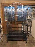 Papegaaienkooi xxl 3 maand oud, Ophalen, Zo goed als nieuw, Metaal, Vogelkooi