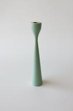 Freemover kandelaar saliegroen Deens design, Ophalen of Verzenden, Zo goed als nieuw, Hout, 25 tot 50 cm