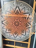 Handgemaakte mandala in ring, Huis en Inrichting, Woonaccessoires | Wanddecoraties, Ophalen