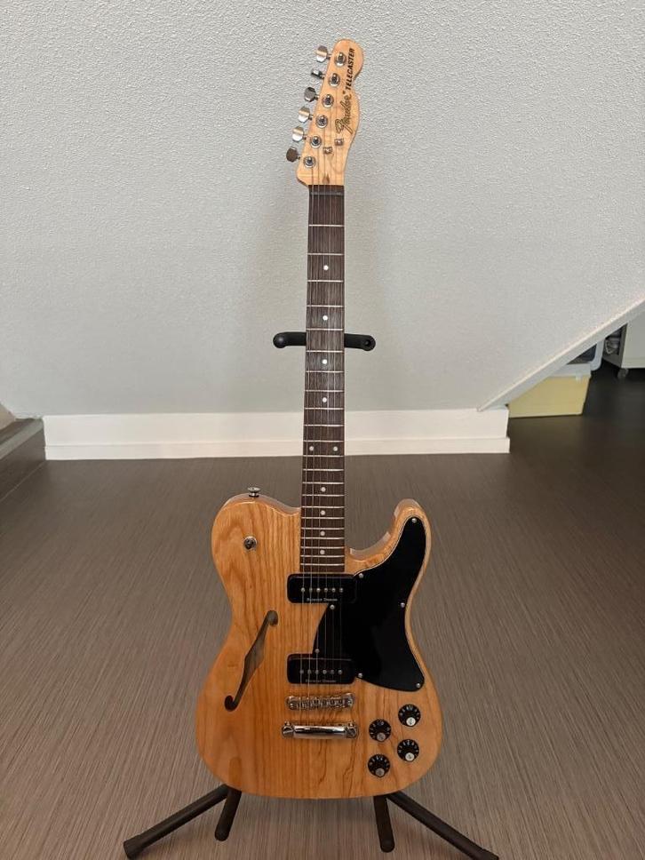 Fender Jim Adkins JA-90 Telecaster Thinline, Muziek en Instrumenten, Snaarinstrumenten | Gitaren | Elektrisch, Zo goed als nieuw