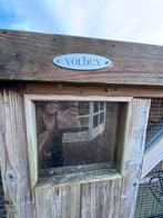 Volière, Kooi voor vogels, buiten, hout Voldux, Dieren en Toebehoren, Ophalen of Verzenden, Gebruikt, Hout, Vogelkooi