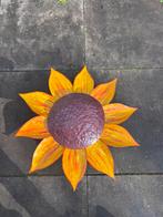 Retro zonnebloem lamp, Ophalen of Verzenden, Gebruikt