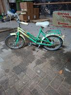 Loekie kinderfiets 16 inch - Voorband aan vervanging toe, Fietsen en Brommers, Fietsen | Meisjes, Ophalen, Gebruikt, Loekie, Handrem