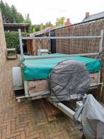 Solide 1-assige middenasaanhangwagen, Auto diversen, Aanhangers en Bagagewagens, Ophalen of Verzenden, Gebruikt