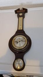 prachtige oude houten barometer, Audio, Tv en Foto, Weerstations en Barometers, Gebruikt, Ophalen of Verzenden, Barometer