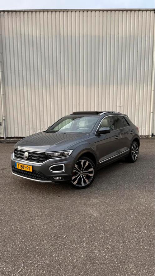 Volkswagen T-Roc 2.0 TSI 190pk 4Motion 7-DSG 2018 Grijs, Auto's, Volkswagen, Particulier, T-Roc, 360° camera, 4x4, Aangepast voor mindervaliden
