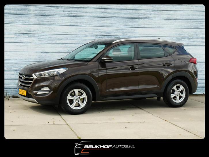 Hyundai Tucson 1.6 T-GDi Comfort 4WD Automaat Camera Trekhaa, Auto's, Hyundai, Bedrijf, Te koop, Tucson, 4x4, ABS, Achteruitrijcamera