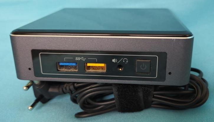 Superkleine + Energie zuinige Intel Nuc met SSd en Wind 11, Computers en Software, Desktop Pc's, Refurbished, 4 Ghz of meer, SSD