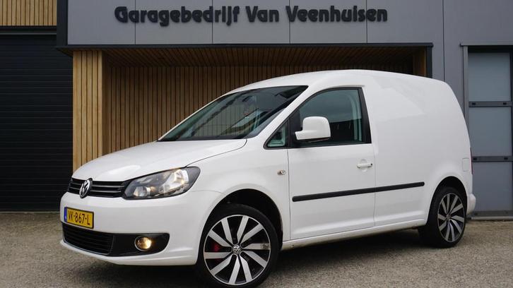 Volkswagen Caddy 1.6 TDI 102pk DSG L1H1 18 inch LM Cruise Na, Auto's, Bestelauto's, Te koop, ABS, Airconditioning, Alarm, Boordcomputer
