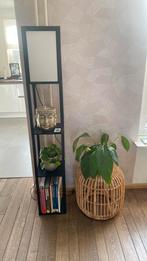 Staande lamp vloerlamp met opbergruimte, Huis en Inrichting, Lampen | Vloerlampen, Ophalen, Zo goed als nieuw, 150 tot 200 cm