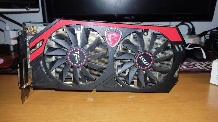 MSI GeForce GTX 760 Twin Frozr defect, Computers en Software, Videokaarten, Niet werkend, Nvidia, PCI-Express 3.0, GDDR5, HDMI