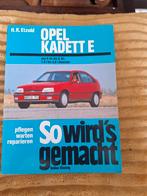 Opel kadett E werkplaatshandboek, Ophalen of Verzenden, Opel, Zo goed als nieuw