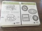 Stampin up cling stempels,splinternieuwe,KERST, Ophalen of Verzenden, Nieuw, Clearstamp