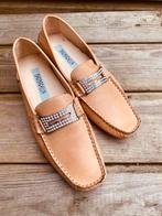 Barbarella beige/strass instappers maat 38, Ophalen of Verzenden, Zo goed als nieuw, Instappers, Beige