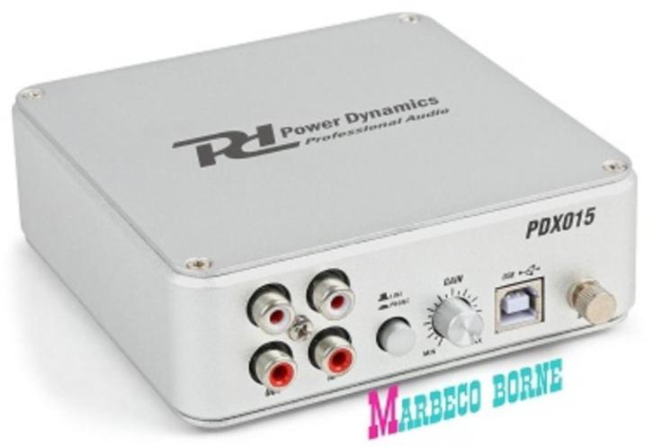Voorversterker voor Platenspeler, Phono Pickup USB PDX015, Audio, Tv en Foto, Platenspelers, Nieuw, Platenspeler-onderdeel, Overige merken