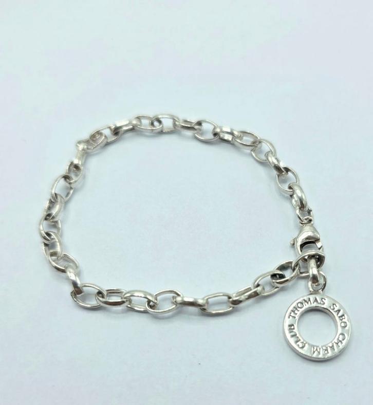 Zilveren Thomas Sabo Close Forever Armband, Sieraden, Tassen en Uiterlijk, Armbanden, Zo goed als nieuw, Zilver, Zilver, Verzenden
