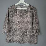 Blouse / Top / Co,couture / Maat 40 / L / Slangenprint, Kleding | Dames, Tops, Zwart, Maat 42/44 (L), Co'couture, Ophalen of Verzenden