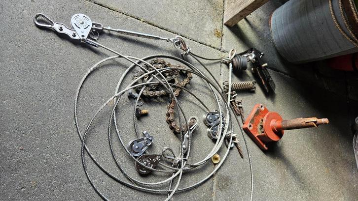 Boot katrollen tbv besturing, Watersport en Boten, Accessoires en Onderhoud, Zo goed als nieuw, Onderhoud en Reparatie, Ophalen