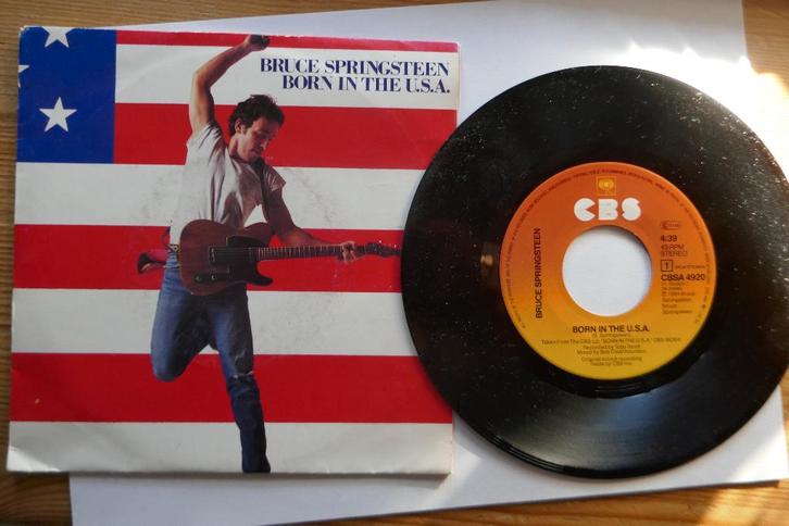 Bruce Springsteen – Born In The U.S.A., Cd's en Dvd's, Vinyl | Pop, Gebruikt, 1980 tot 2000, Overige formaten, Ophalen of Verzenden