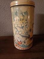 Oude Spar Bewaarblik met Illustraties, Verzamelen, Ophalen of Verzenden, Gebruikt, Overige, Overige merken