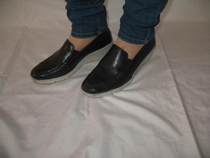 Jenny Leren Instap Mocassin Schoenen Blauw Maat 39, Kleding | Dames, Schoenen, Zo goed als nieuw, Instappers, Blauw, Ophalen