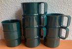 Mepal Rosti Classic: bekers in donkergroen, Lochem, Ophalen of Verzenden, Zo goed als nieuw, Mepal